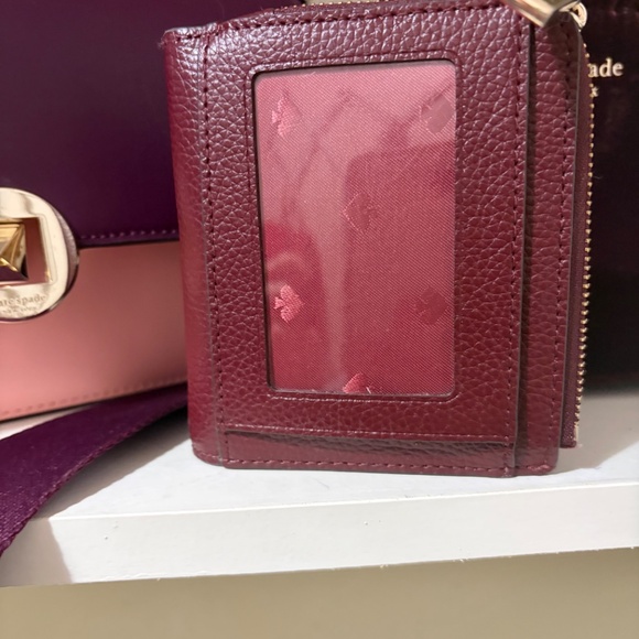 Kate Spade Small Eva L Zip Wallet Pebbled Leather - Picture 3 of 3